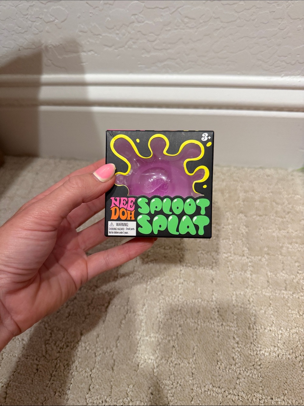 Authentic** Pinkish/ purple Sploot Splat